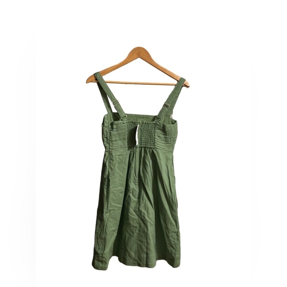 Women’s New Abercrombie and Fitch Green Skort Linen Cotton Blend Size ST - Picture 3 of 4